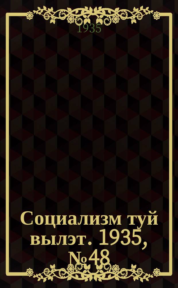 Социализм туй вылэт. 1935, № 48(248) (21 июня)