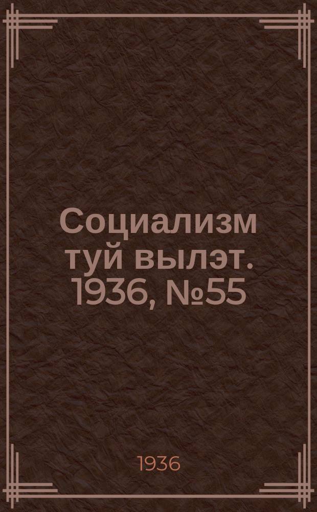 Социализм туй вылэт. 1936, № 55(355) (20 нояб.)