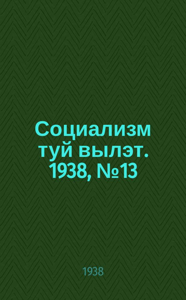 Социализм туй вылэт. 1938, № 13/14(447) (23 февр.)