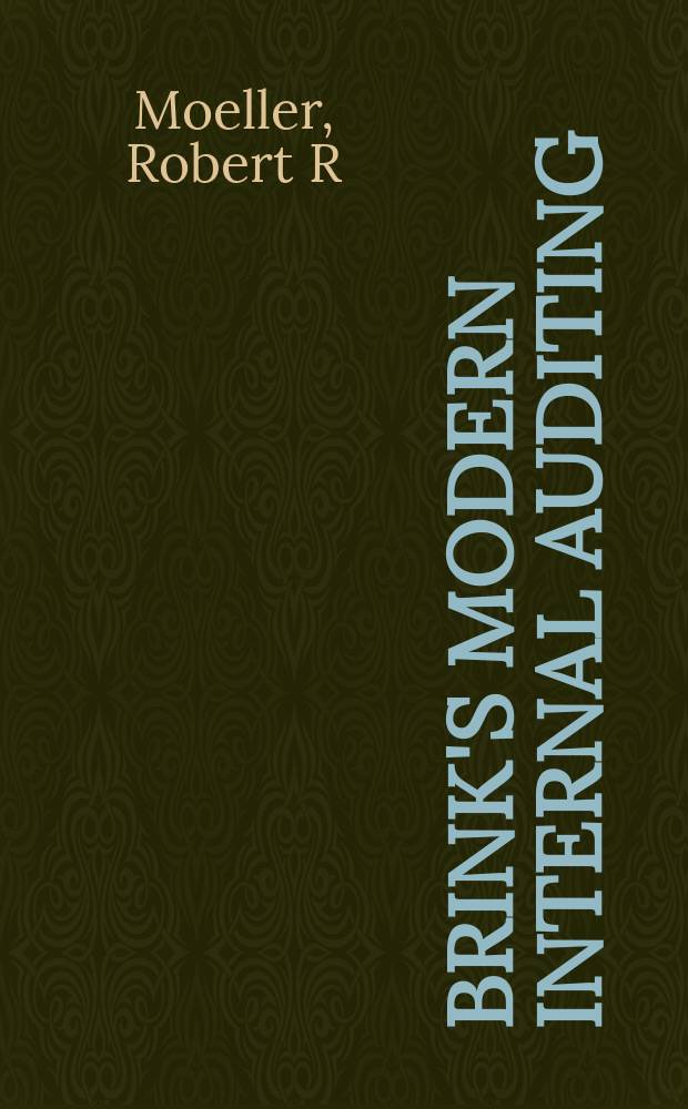 Brink's Modern internal auditing