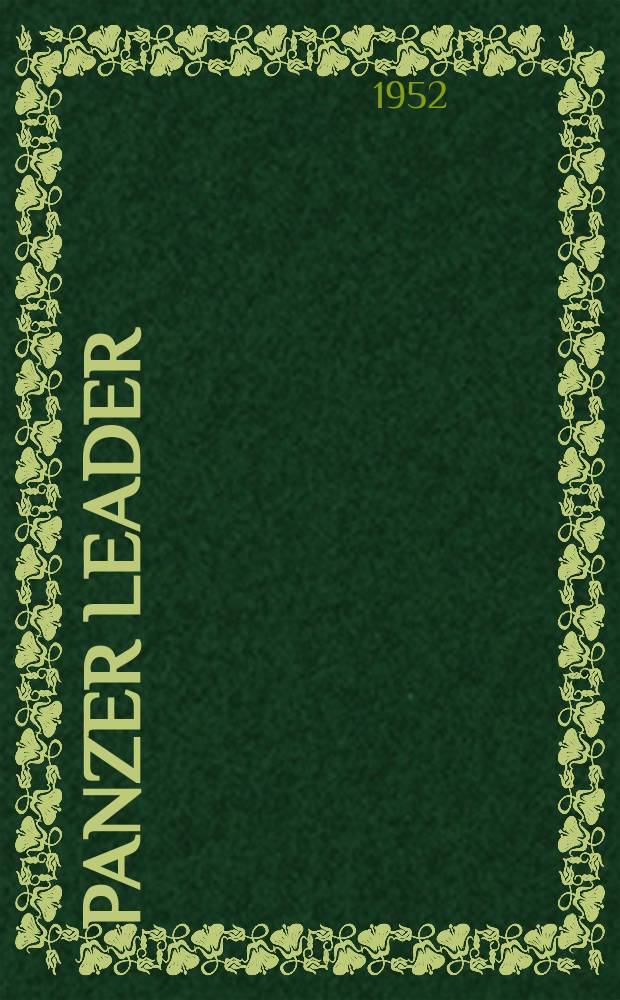 Panzer leader