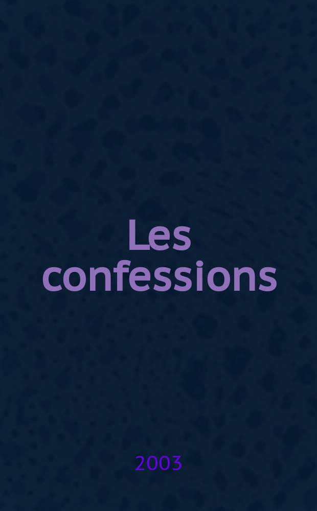 Les confessions