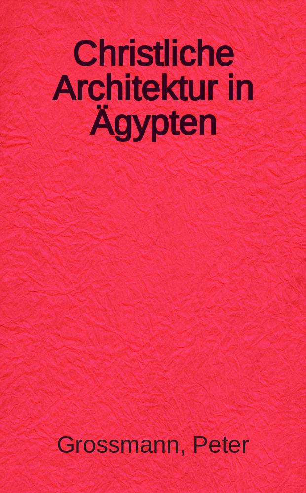 Christliche Architektur in Ägypten