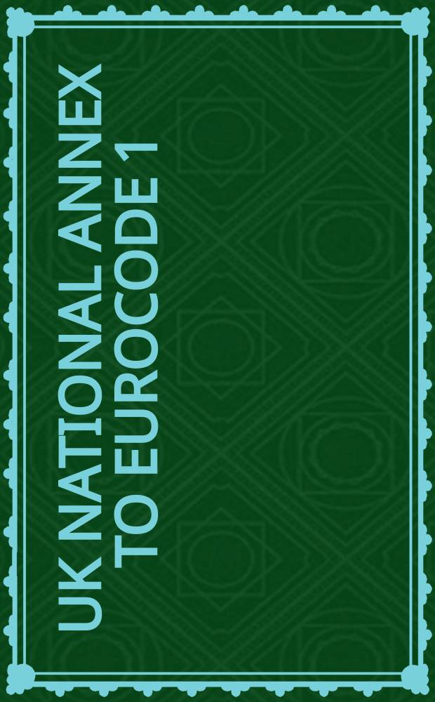 UK national annex to Eurocode 1: Actions on timber structures