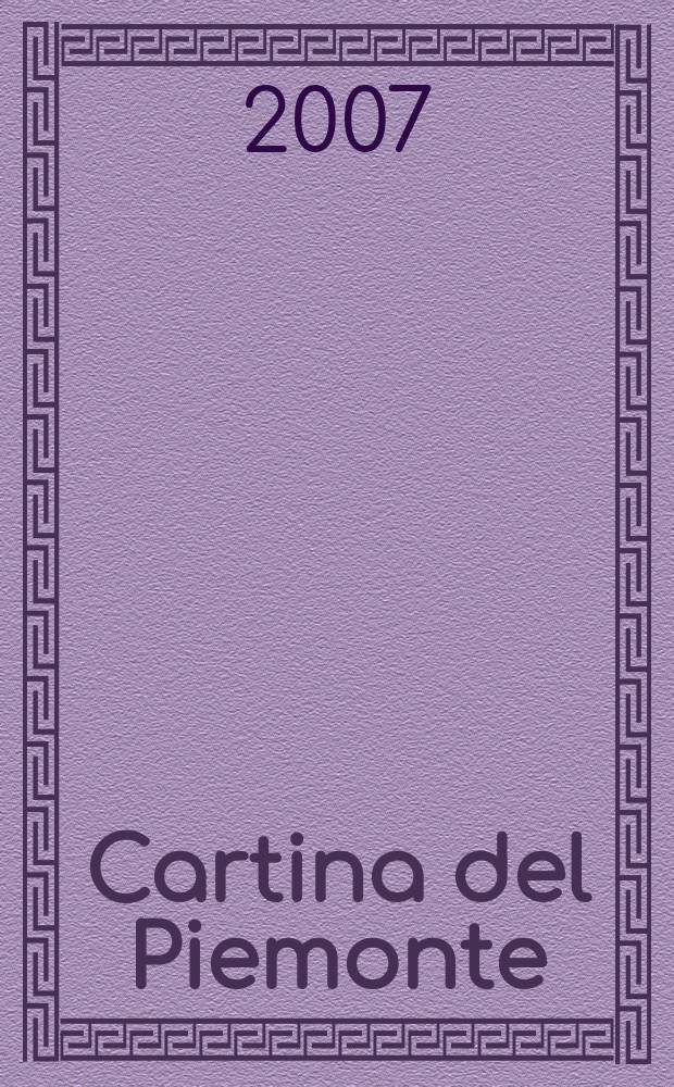 Cartina del Piemonte