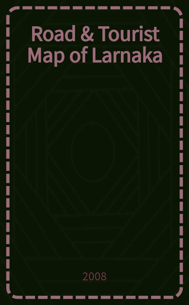 Road & Tourist Map of Larnaka