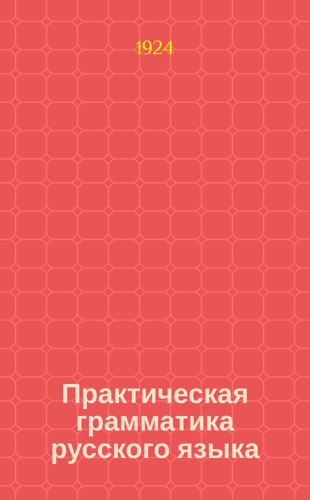 Практическая грамматика русского языка