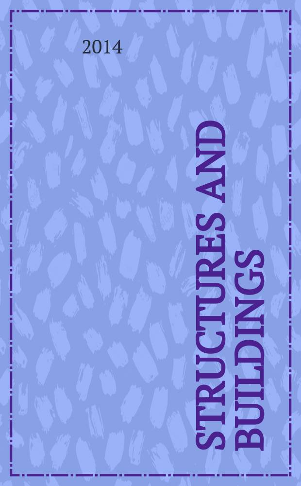 Structures and buildings : Proc. of the Institution of civil engineers. Vol. 167, iss. 11