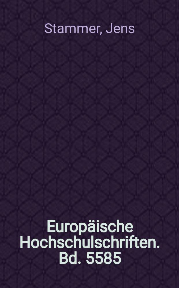 Europäische Hochschulschriften. Bd. 5585 : Sektorspezifischer Verbraucherschutz = Специфический сектор защиты потребителя