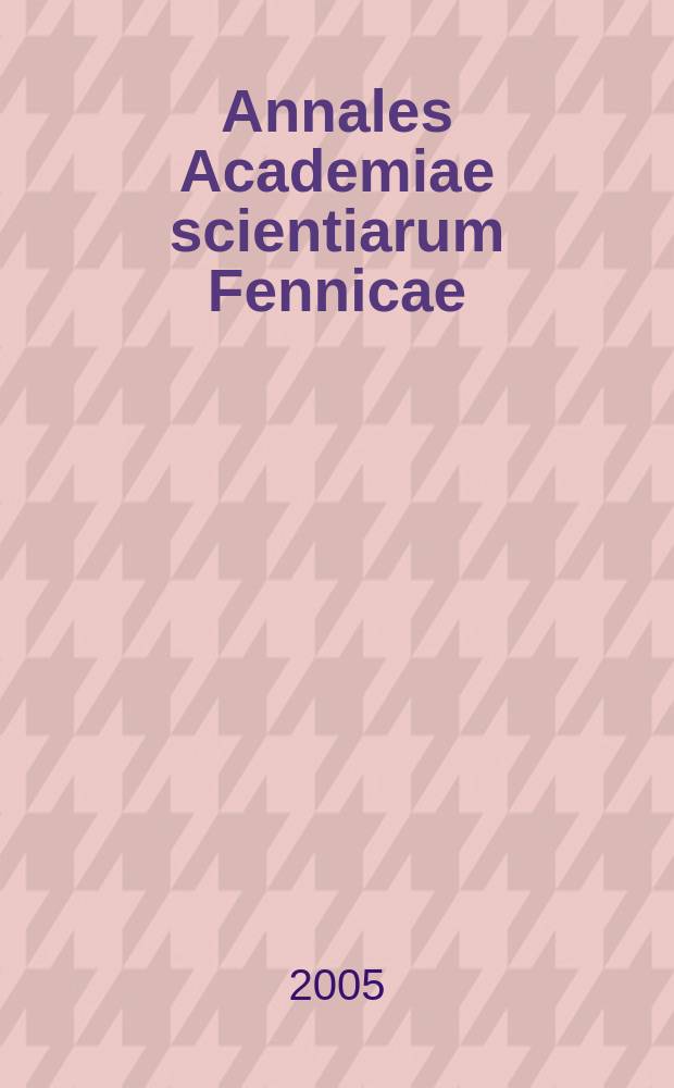 Annales Academiae scientiarum Fennicae : The Blagoveščenskiǐ identity and the inverse...