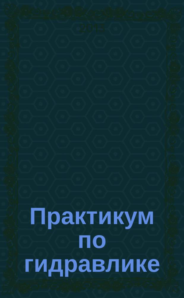 Практикум по гидравлике : учебное пособие для студентов специальностей технического профиля