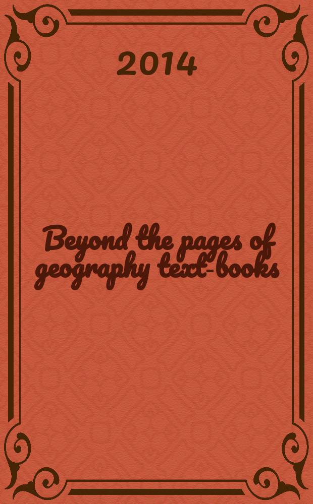 Beyond the pages of geography text-books : course-book = Позади страниц учебников Географии