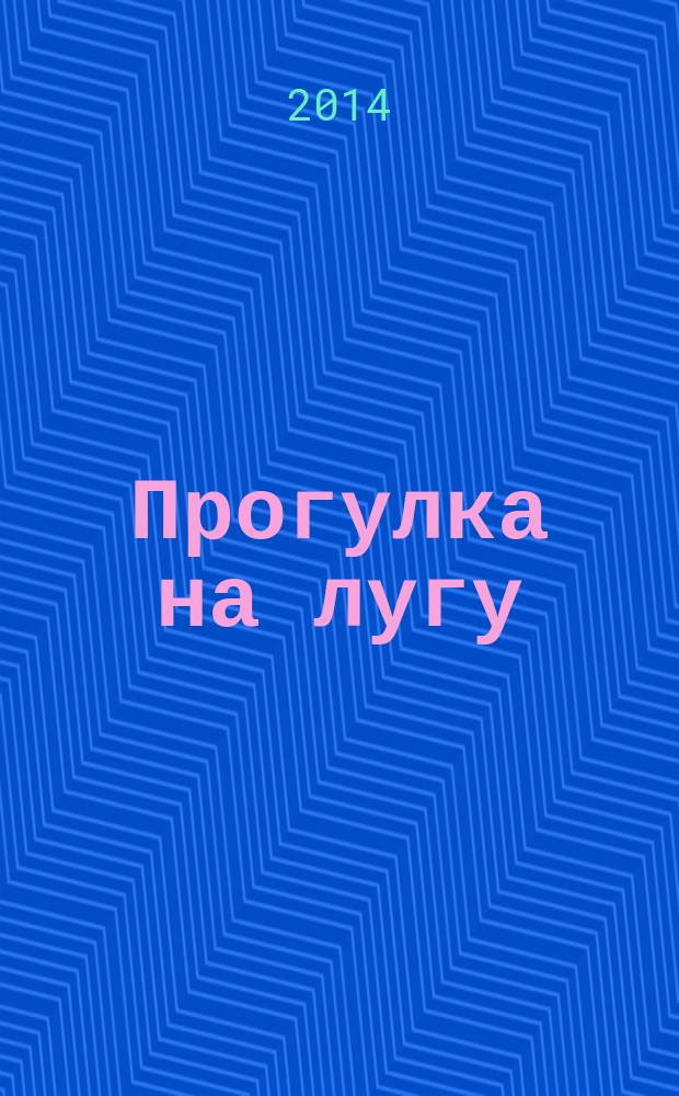 Прогулка на лугу : книжка + пазл : стихи : для чтения взрослыми детям дошкольного возраста