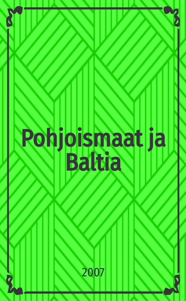 Pohjoismaat ja Baltia : Tiekartasto