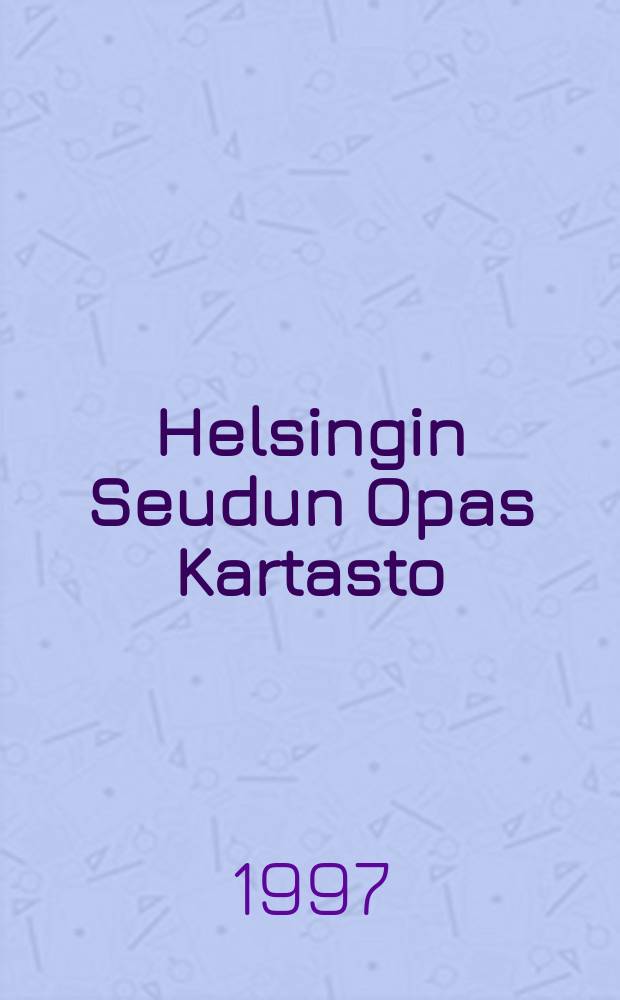 Helsingin Seudun Opas Kartasto