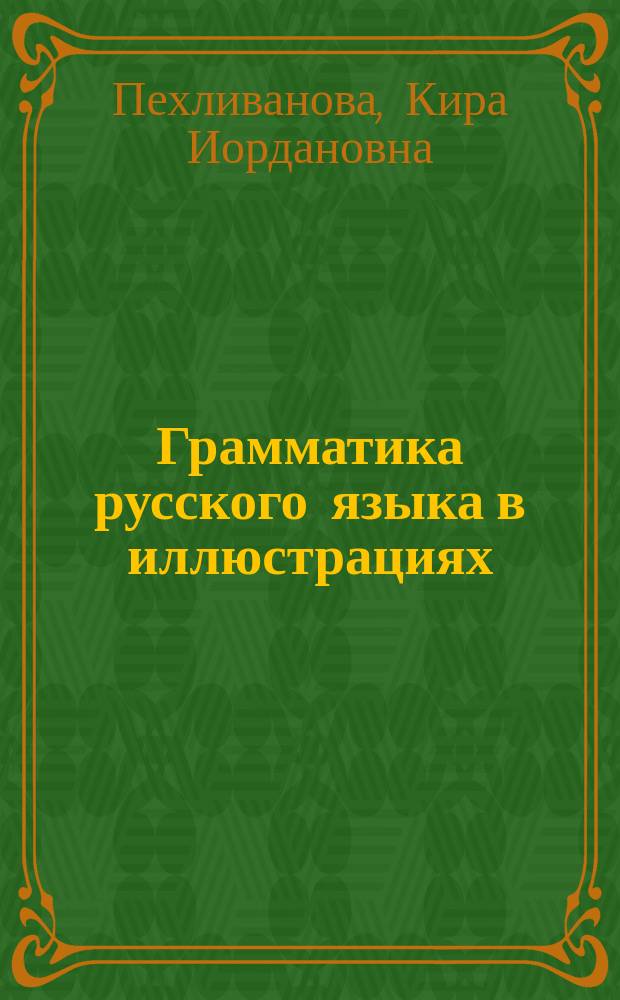 Грамматика русского языка в иллюстрациях : учебное пособие