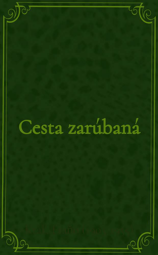 Cesta zarúbaná