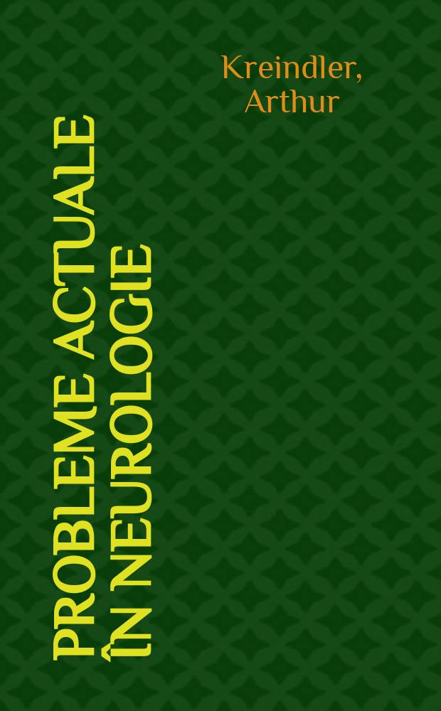 Probleme actuale în neurologie