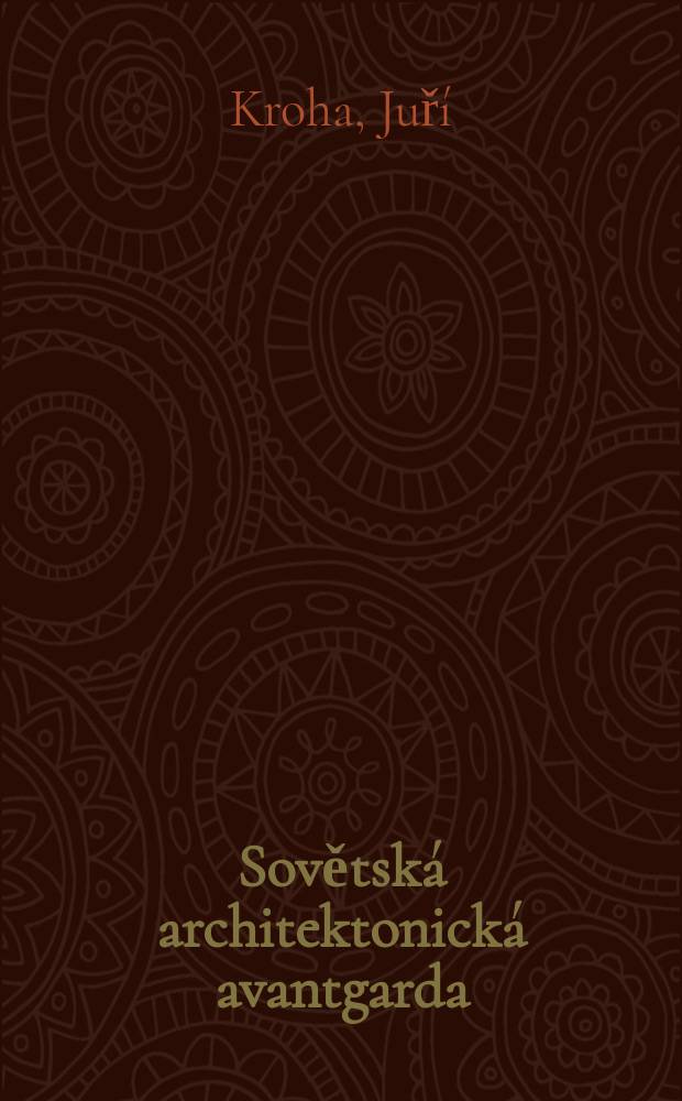 Sovětská architektonická avantgarda
