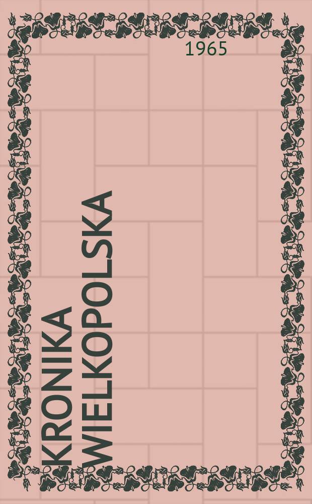 Kronika Wielkopolska