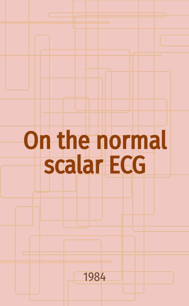 On the normal scalar ECG : A new classification system considering age, sex a. heart position