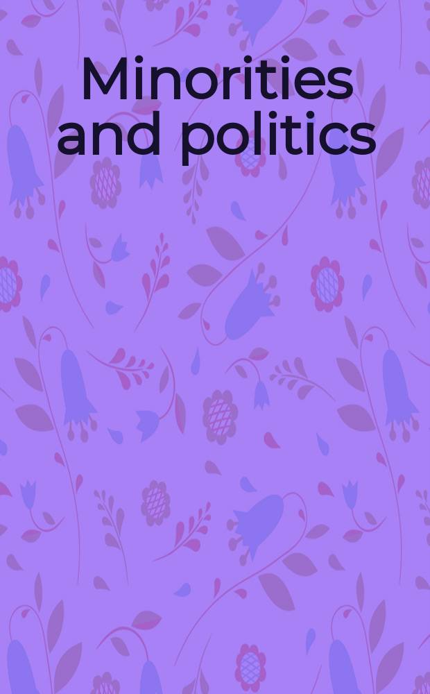 Minorities and politics