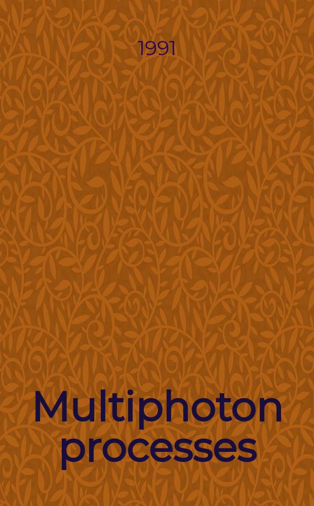 Multiphoton processes
