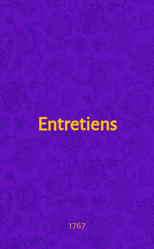 Entretiens