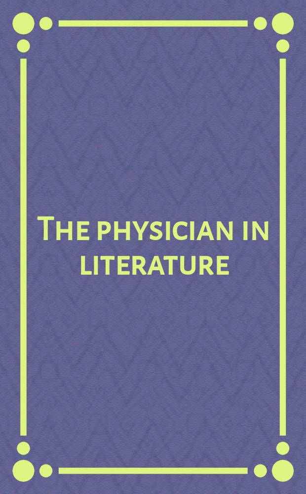 The physician in literature