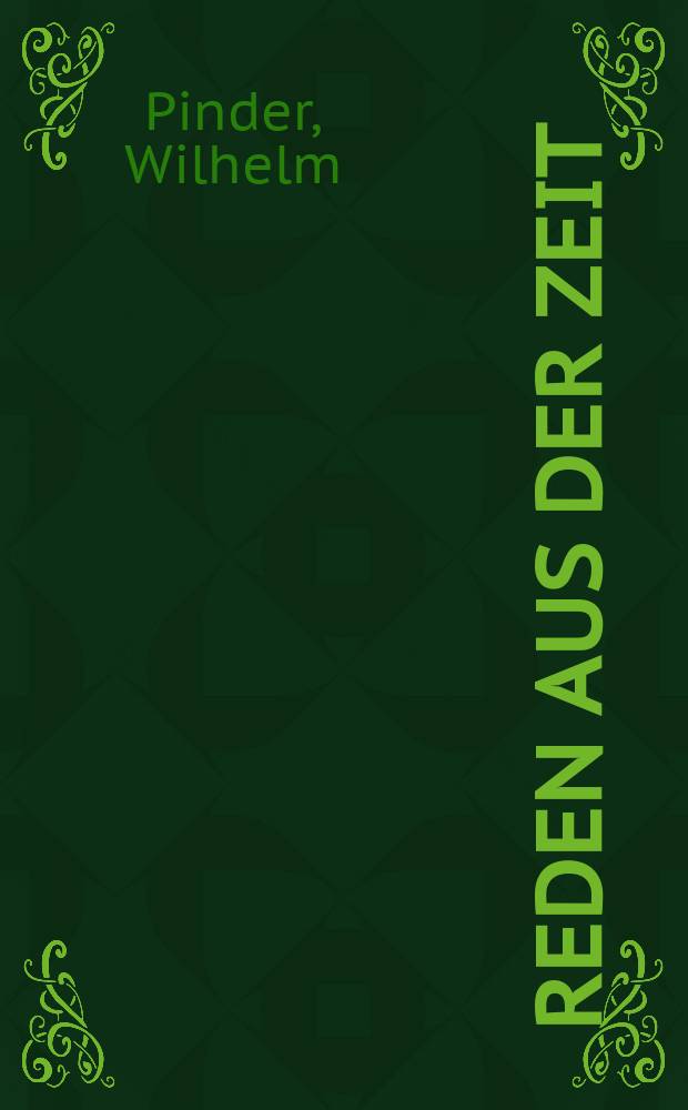 Reden aus der Zeit