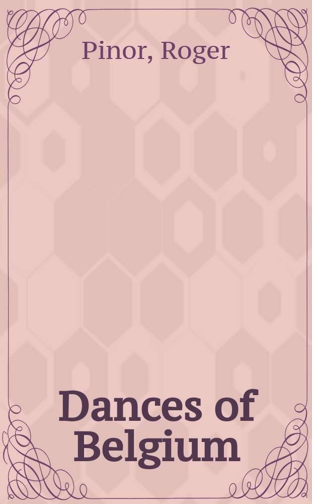 Dances of Belgium