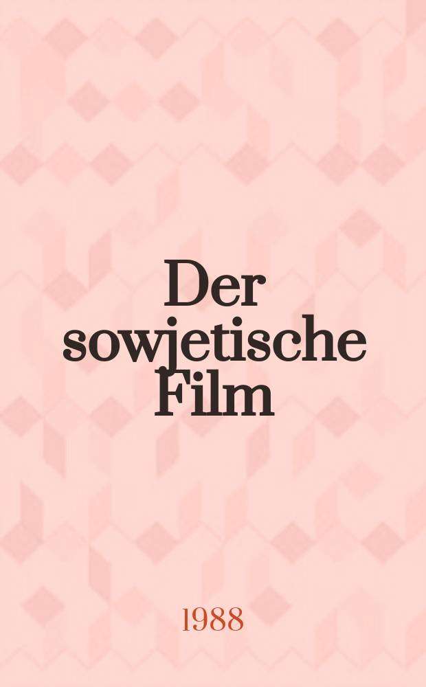 Der sowjetische Film