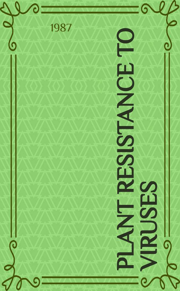 Plant resistance to viruses