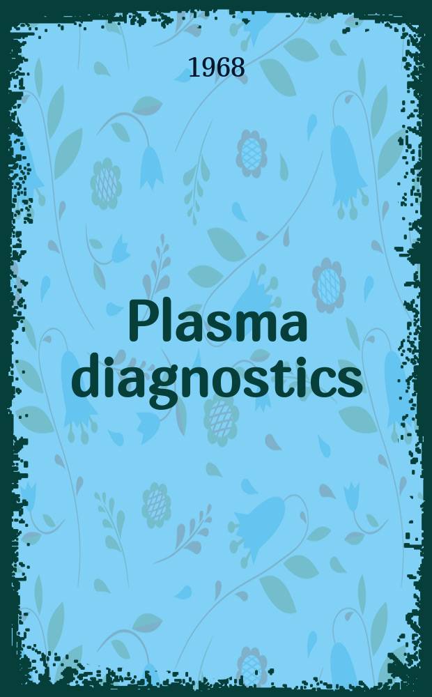 Plasma diagnostics