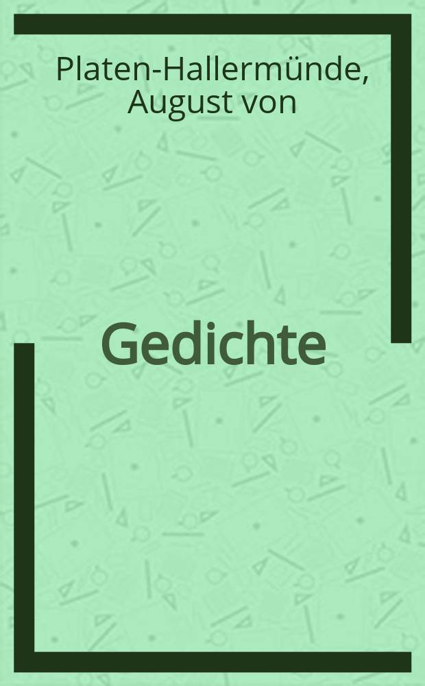 Gedichte