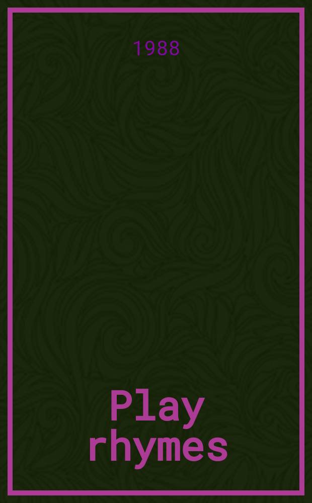 Play rhymes