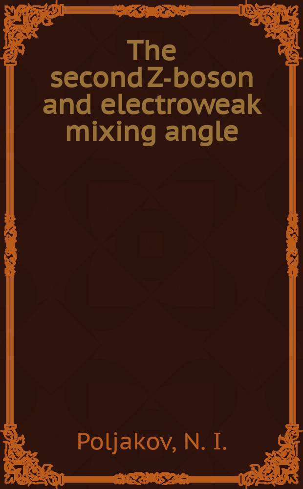The second Z-boson and electroweak mixing angle