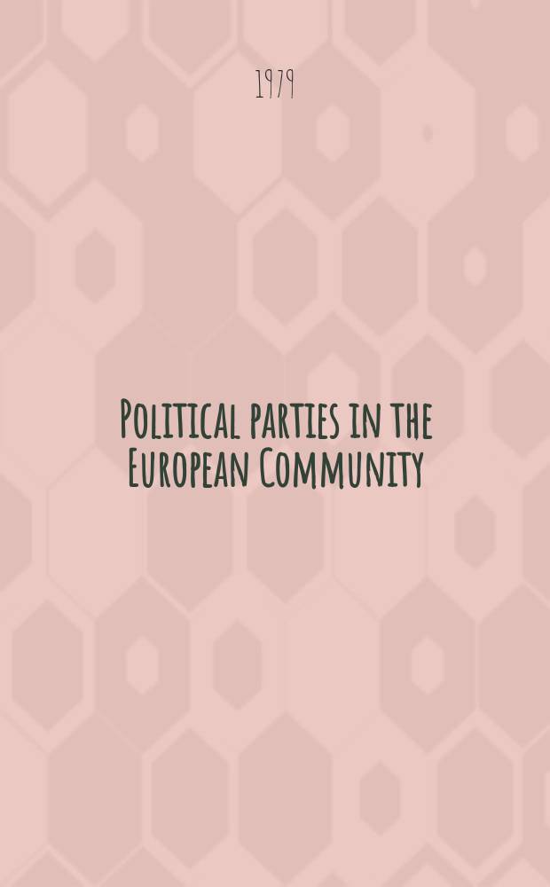 Political parties in the European Community