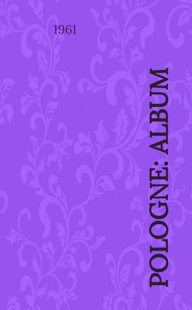 Pologne : Album