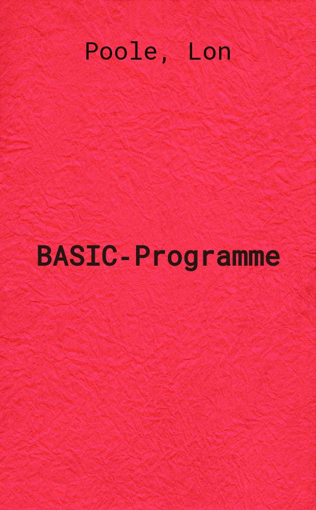 77 BASIC-Programme