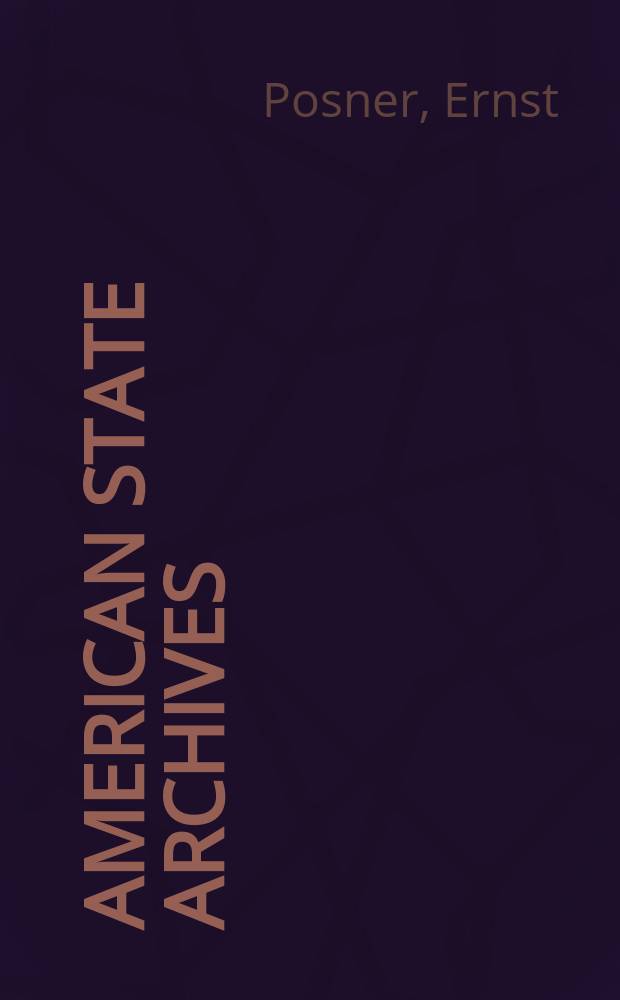 American state archives