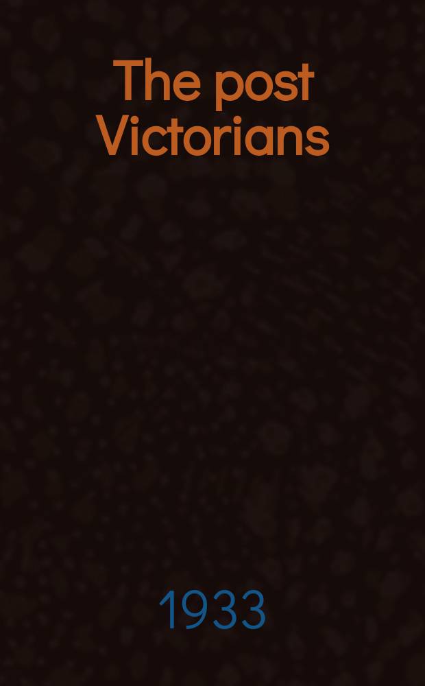 The post Victorians