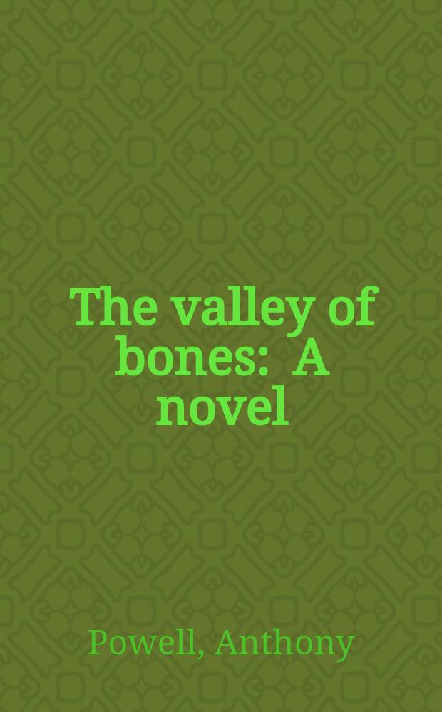The valley of bones : A novel
