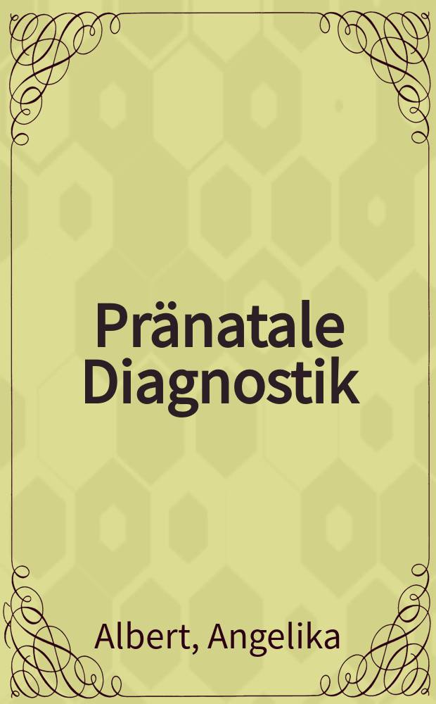 Pränatale Diagnostik