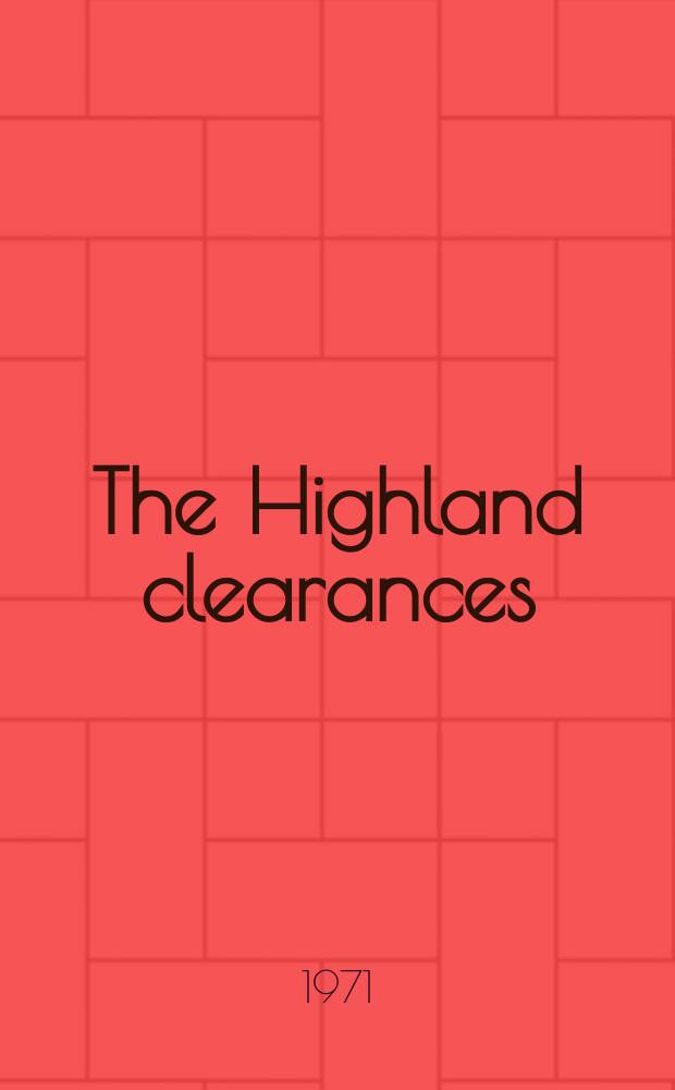 The Highland clearances