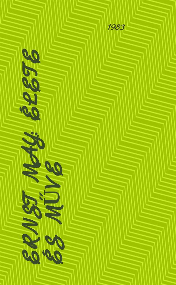 Ernst May : Élete és műve