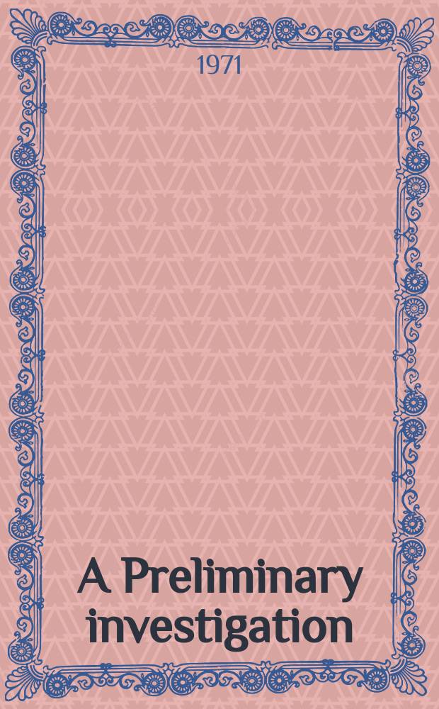 A Preliminary investigation: the effect of elevated temperature on the American oyster Crassostrea virginica (Gmelin) : A symposium