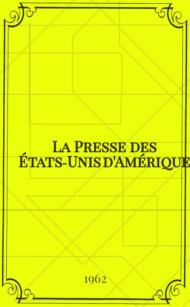 La Presse des États-Unis d'Amérique