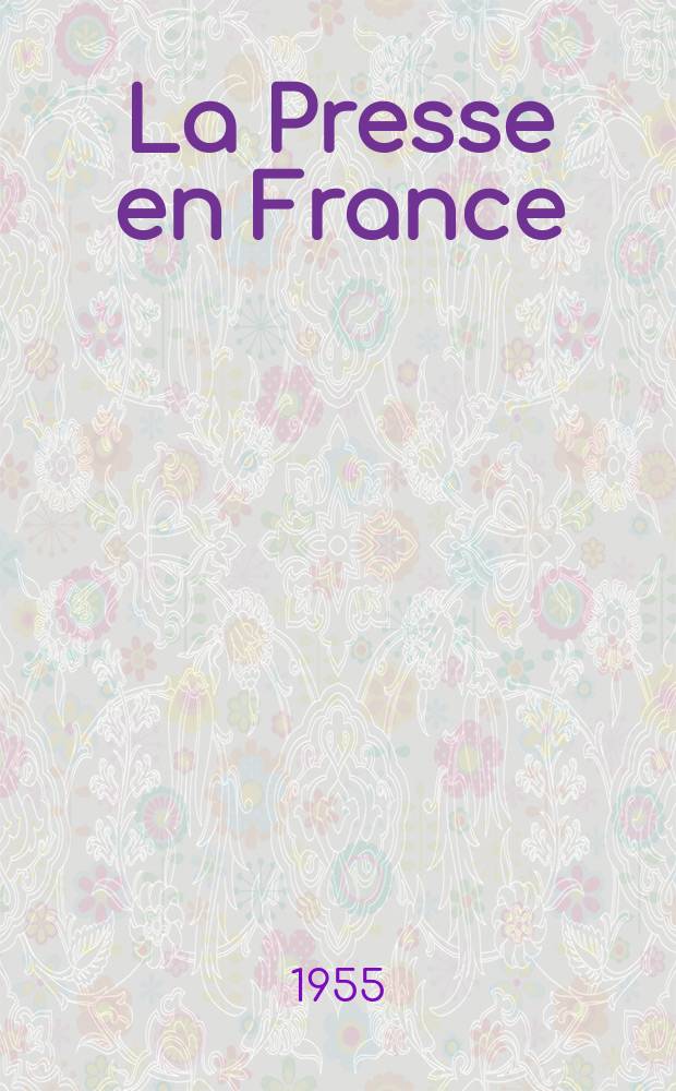 La Presse en France