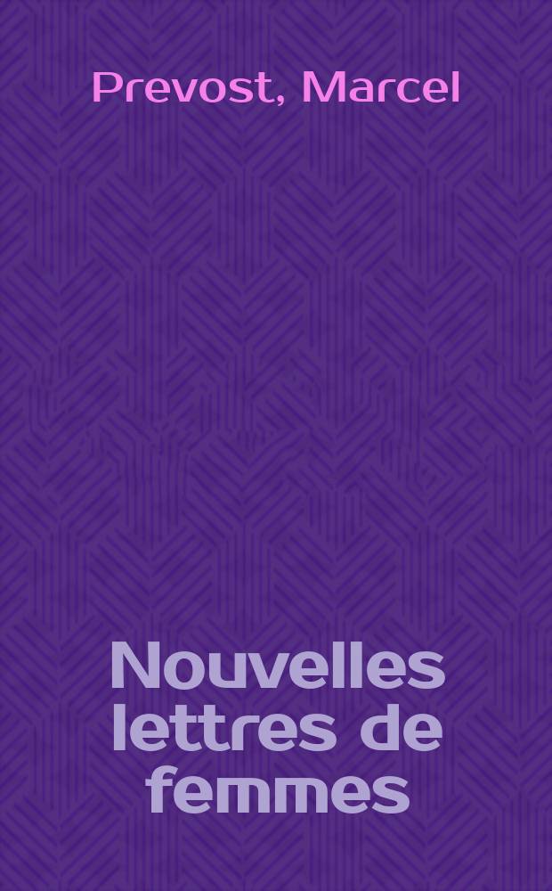 Nouvelles lettres de femmes